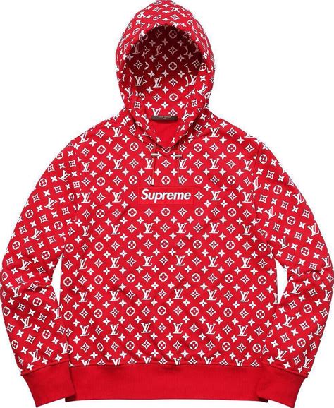 louis vuitton supreme pullover|supreme louis vuitton hoodie neymar.